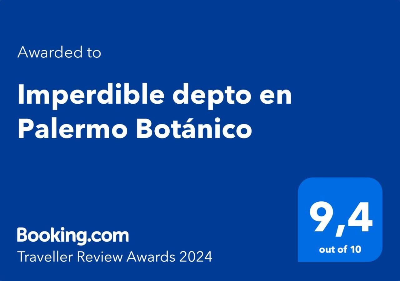Imperdible En Palermo Botanico La Rural Seguridad 24Hs Apartment Buenos Aires Ngoại thất bức ảnh